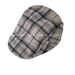 Artistic Woolen Beret Hat For Women, Autumn And Winter Plaid Forward C, Versatile Artist Hat, British Style Duckbill_viptrois.com