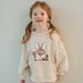 Spot Autumn New Products Ps Children's Korean Version Shirts For Small And Medium Children Cartoon Cute Bunny Print Pullover Sweatshirt_viptrois.com