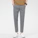Men's Clothing Pants Men's New Summer Casual Trousers Men's Stretch Pants Straight Pants Thin Nine Point Sports Pants Trousers_viptrois.com