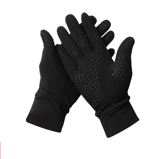 Cycling Gloves Warm Gloves Winter Touch Screen Men And Women Cycling Sports Plus Velvet Windproof Waterproof Skiing Outdoor Cold Proof Gloves_viptrois.com