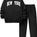 XHOA M3N Sweatshirt And Sweatpants New Children's Casual Sports CRTZ Zipper Cardigan Set_viptrois.com