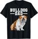 T-shirtcute Design For 2026 Men Dad Dog English Bulldog L_viptrois.com