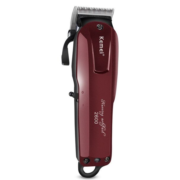 Kemei KM-2600 Cordless Rechargeable Electric Clipper USB Charging Trimmer Professional Hair Cutting Hine For Men_viptrois.com
