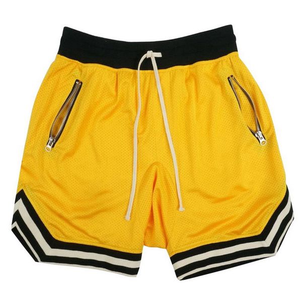 Men's Clothing Summer Thin Shorts Mesh Sports Basketball Shorts Men's Running Training Breathable Fitness Shorts Loose Type_viptrois.com