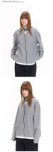 Autumn And Winter New Fake Two Long-sleeved T-shirt 320G Crew Neck Knitted Sweater For Men And Women_viptrois.com