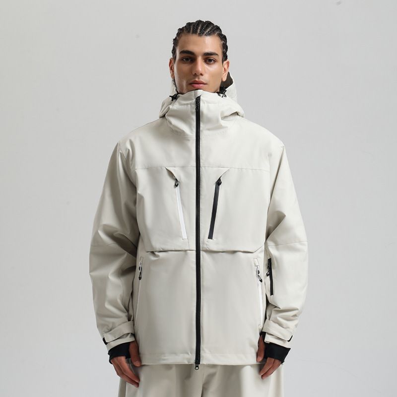 Unisex Insulated Ski Jacket – Waterproof & Windproof Snowboarding Coat With Thermal Lining (15K Rating, Military Style, 6 Colors)_viptrois.com
