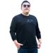 Large Size Men's Clothing Autumn And Winter New Simple Sweater Men's Round Neck Plus Fat Plus Size Sports Sweater Men's Bottoming Shirt_viptrois.com