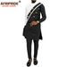 Men's clothing African ethnic solid color cotton men's casual jacket + pants_viptrois.com