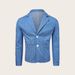 Men's Suit Loose Yarn Dyed Striped Thin Casual Suit Jacket_viptrois.com
