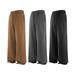 Raw-Hem Distressed Cotton Pants – Oversized Straight-Leg Trousers With Vintage Wash (430GSM, Unisex, S-XXL, American Workwear Revival)_viptrois.com