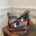 Women's Crossbody Bags Fashion Simple Casual Women's Shoulder Bag Literary Tassel Bag Large Tote Bag_viptrois.com