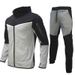 2025 Spring And Autumn Men's Sports Suits Casual Suits Men's Sportswear Sweatshirt Two Piece Suit_viptrois.com
