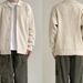 Men’s Oversized Knit Cardigan Minimalist Unisex Sweater (Anti-Wrinkle Polyester, 4 Sizes, Lapel Collar, Winter Layering Essential)_viptrois.com