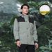 3-in-1 Waterproof Ski Jacket For Men & Women – Detachable Thermal Lined Winter Coat For Hiking & Snow Sports (Orange/Black/White/Army Green/Lime)_viptrois.com