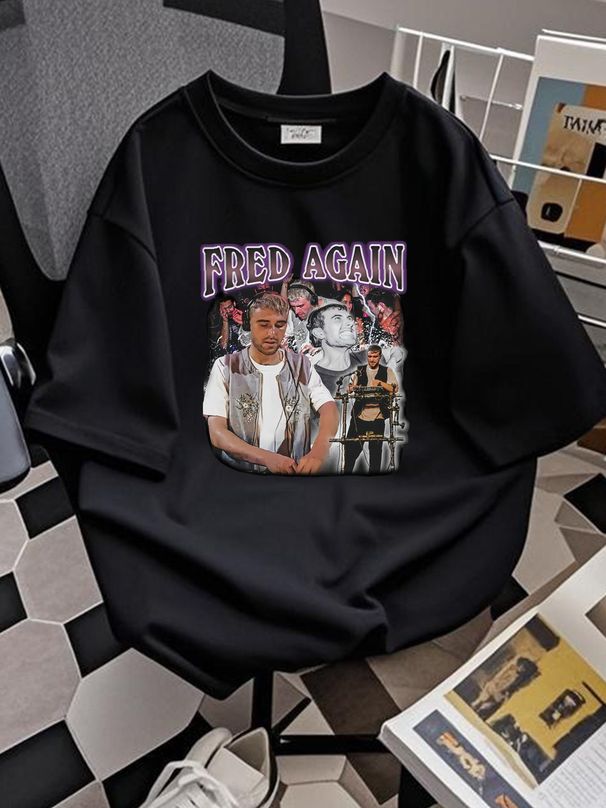 Fred Again House Music EDM Lover Adult T Shirt All Size S To 5XL CS61 Summer Top For Everyday Wear Casual Slightly Soft Comfortable Unisex Fashion_viptrois.com