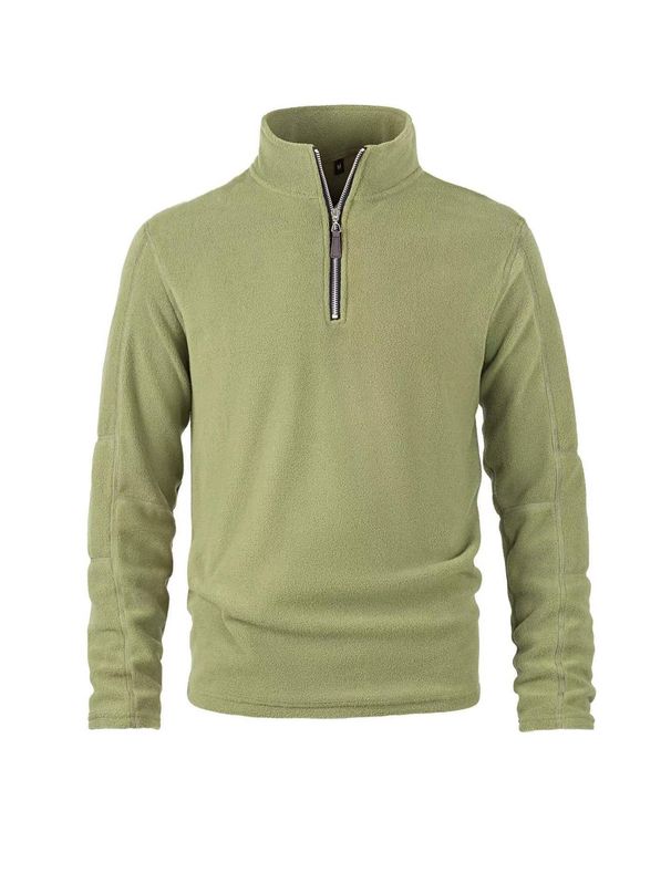 "Men's Fleece-Lined Winter Jacket – Thick Sherpa Collar Zip-Up (Lightweight & Warm)"_viptrois.com