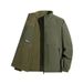 Reversible Thickened Velvet Jacket For Men - Double-Sided Outdoor Coat With White Duck Down (M-8XL) - Black/Grey/Orange/Army Green_viptrois.com