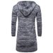 Pure Winter New Hooded Thickened Cardigan European Size Men's Solid Color Knitted Sweater Spring Autumn Jacket_viptrois.com