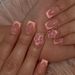 Short Bright Face Generous Armour Europe And The United States Cross-border Foreign Trade French Relief Flower Pearl Detachable Wear Nail Art 24 Piece_viptrois.com