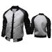 Men's Clothing supply new large pocket leather sleeve men's baseball jacket stand collar jacket J04_viptrois.com