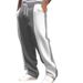 Men's Clothing Men's Casual Sports Loose Healthy Cloth Waist Jogging Quick Drying Stitching Contrast Color Trousers_viptrois.com