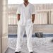 Men's Clothing Commuter Suit Casual Button Shirt Short Sleeved Trousers Men's Outing Trend_viptrois.com