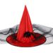 Halloween Wizard Decoration Medieval Demon Witch Pointed Masquerade Mesh Hat_viptrois.com