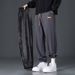 Men's Clothing Plus Velvet Straight Pants Autumn And Winter Warm Thickened One Piece Velvet Sweatpants Loose Sports Casual Trousers_viptrois.com