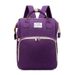 Mommy Bag New Portable Folding Bed Mother And Baby Backpack Large Capacity Multifunctional Backpack Mommy Bag_viptrois.com