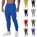 2025 Sprig Summer New Cross-Border Europea Ad America Style Me's Jogger Fitess Log Pats Casual Sweatpats For_viptrois.com