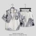 Men's Clothing Retro Short Sleeved Floral Shirt Men's Vacation Couple Shorts Beach Suit_viptrois.com