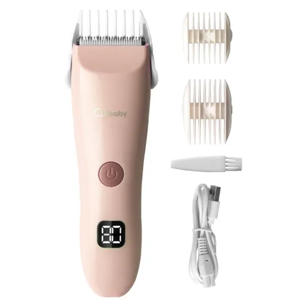 WAIKIL Professional Electric Hair Trimmer USB Charging Cordless Digital Baby Clipper Ultra Silent_viptrois.com