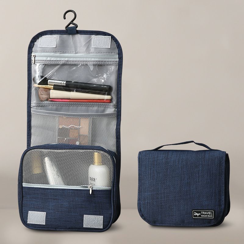Storage Bags Fashion Travel Business Toiletry Bag, Can Hang Dry And Wet Separation Storage Bag, Large Capacity Toiletry Storage Bag_viptrois.com