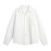 Men's Textured Cuban Collar Shirt Jacket - Relaxed Oversized Shacket For Autumn & Winter_viptrois.com