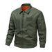 Men's Military Flight Jacket – Authentic CWU-45P Style (Heavyweight Nylon, Water-Resistant, Cold Weather Bomber With Quilted Lining)_viptrois.com