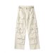 Men's Clothing Retro Army Green Overalls Men's Loose Straight Multi Pocket Wide Leg Pants Vibe Wind Pants Men Ins_viptrois.com