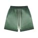 Men's Clothing Summer Dyed Old Washed Men's and Women's Suit Short Sleeve Shorts Street Fashion Retro Couple Outfit_viptrois.com