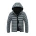 Rib Suit, Cotton-padded Coat For Men, Slim-fit Removable Hat, Thickened Hooded Top, Jacket For Men_viptrois.com