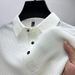 Men’s Breathable Polo Shirt – Summer Business Casual, Mesh Collar, Slim Fit, Short-Sleeve T-Shirt (M-5XL, 5 Colors)_viptrois.com