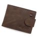 Wallet Card Cases Short Wallet Multi Function Men's Simple Coin Purse Multi Card Slot Wallet Zipper Coin Bag_viptrois.com