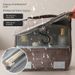 Storage Bags Fashion Travel Business Toiletry Bag, Can Hang Dry And Wet Separation Storage Bag, Large Capacity Toiletry Storage Bag_viptrois.com