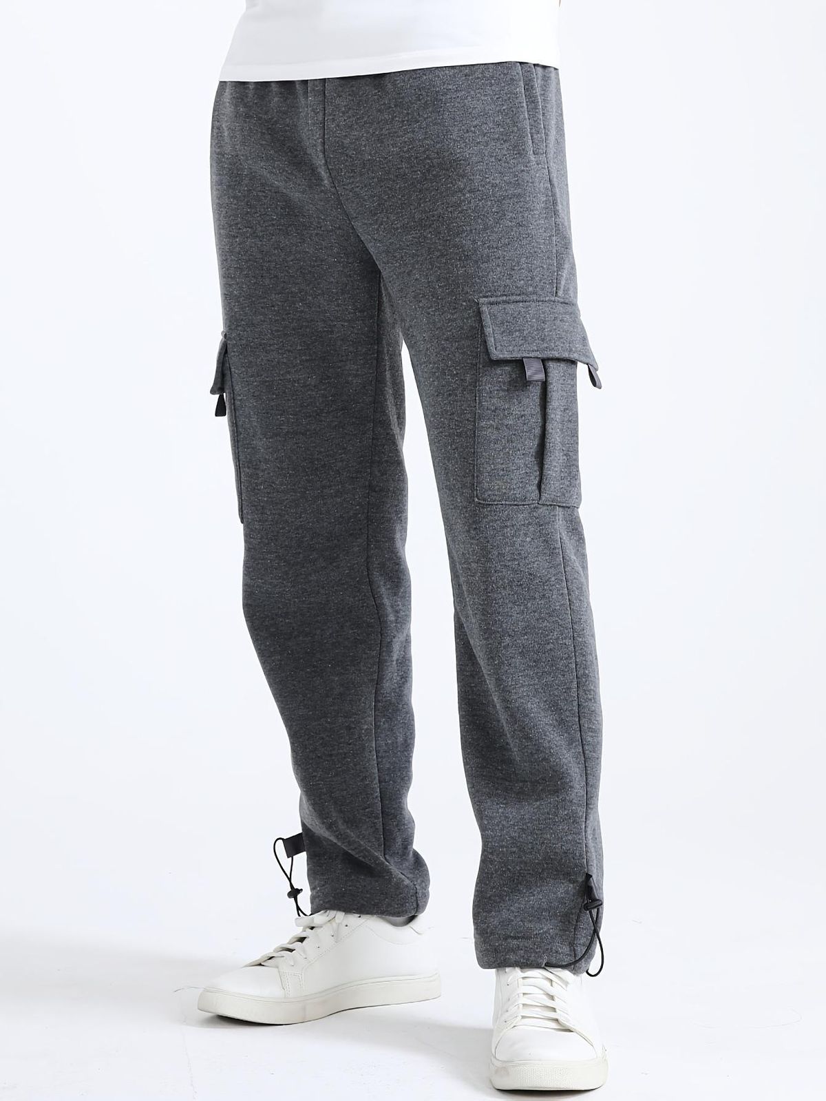 Men's Cargo Jogger Pants – Stretch Workout Trousers With Multi-Pockets (S-5XL, Breathable & Lightweight, Black/Gray/Army Green/Red/Blue/White)_viptrois.com