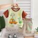 Baby Dress 2025 New Boys' Cartoon Short Sleeved Shorts Two Piece Dinosaur Car Set Summer Western Style Clothes Trendy_viptrois.com