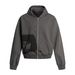 Street Character Print Hooded Cardigan Sweatshirt Spring Autumn Men's Niche Loose Casual Zipper Jacket_viptrois.com