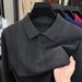 Men's Lightweight Wool Blend Knit Sweater - Long Sleeve Crewneck Pullover For Fall, Casual & Layering (Classic Dad Style)_viptrois.com
