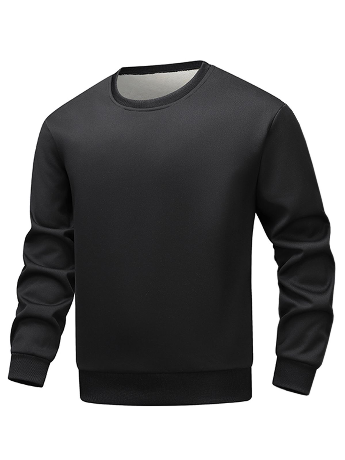 Men's Fleece-Lined Hoodie Winter Warm Pullover Sweatshirt Relaxed Fit Casual Streetwear_viptrois.com