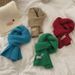 Kids' scarves Candy-colored outdoor travel casual warm scarves for boys and girls_viptrois.com