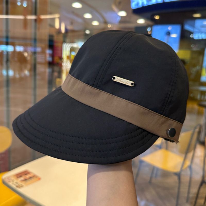Color Block Quick-Dry Wide Brim Full Face Cover Duckbill Fisherman UV Protection Sun Hat_viptrois.com