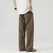Nordmann Xxbro Men's Clothing#2025 Winter Fleece-Lined Minimalist Coffee Color Jeans For Men Trendy Versatile Loose Straight_viptrois.com