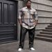 Men's 3D Print Shirt & Pants Set – Streetwear Button-Up Long Sleeve (S-6XL) | Bold Graphic Casual Outfit For Urban Style_viptrois.com